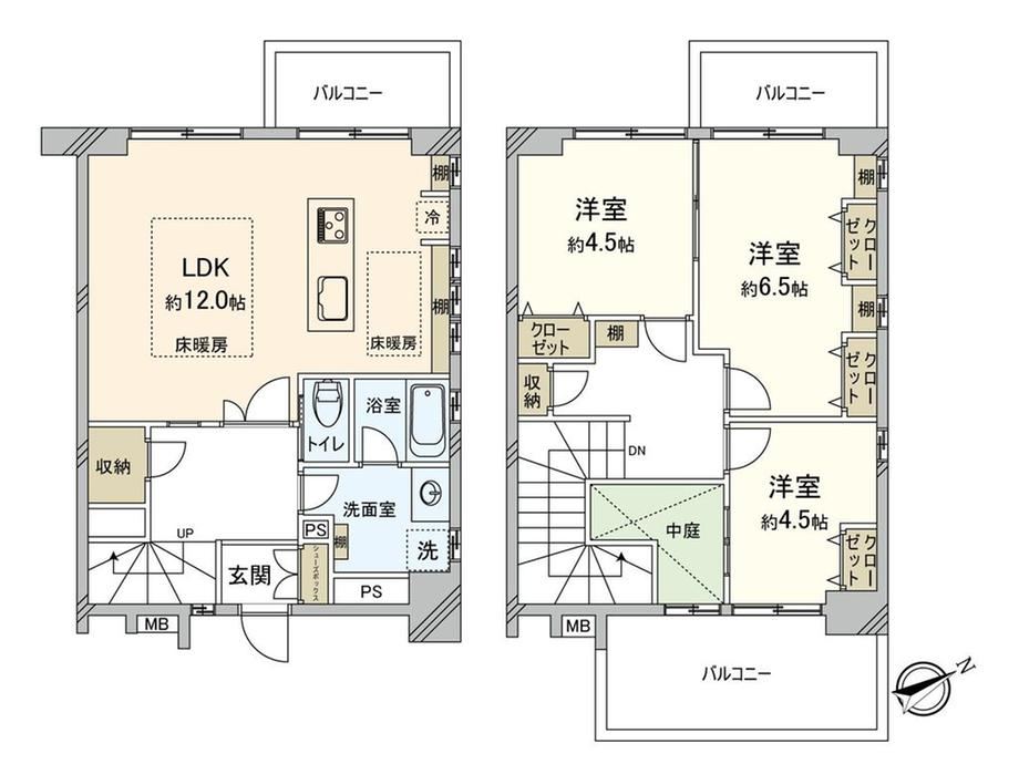 3LDK apartment in Musashino, Tokyo - Photo 1