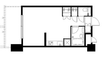 Studio apartment in Kurashiki