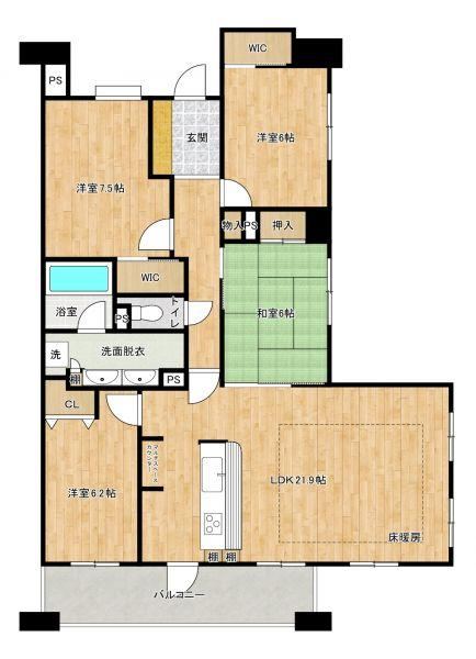 4LDK apartment in Funabashi, Chiba - Photo 1