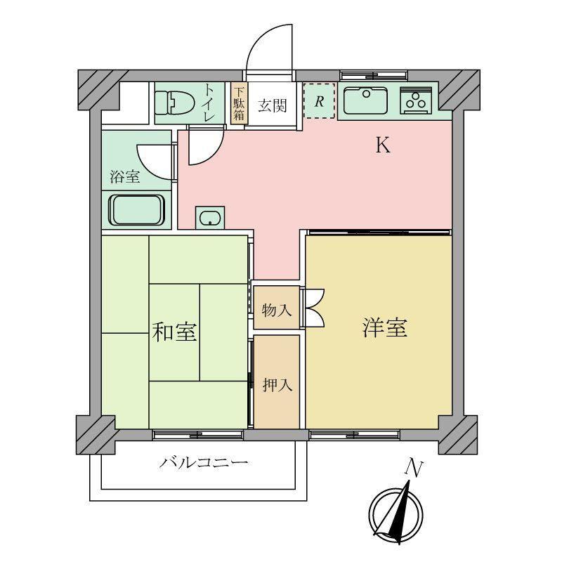 2DK apartment in Setagaya Ward, Tokyo - Photo 1