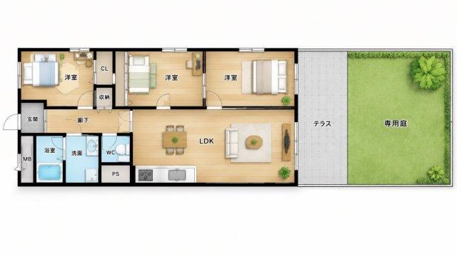 3LDK apartment in Itami, Hyogo - Photo 1
