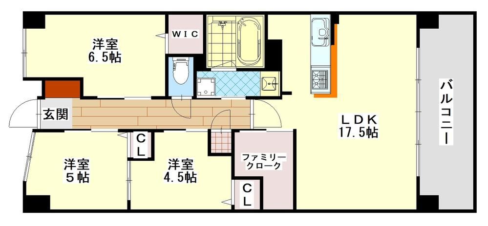 2LDK+S apartment in Higashi Ward, Hiroshima - Photo 1