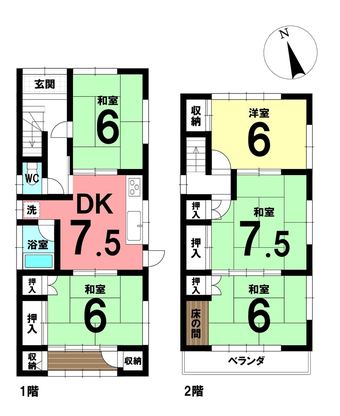 5DK house in Nishio