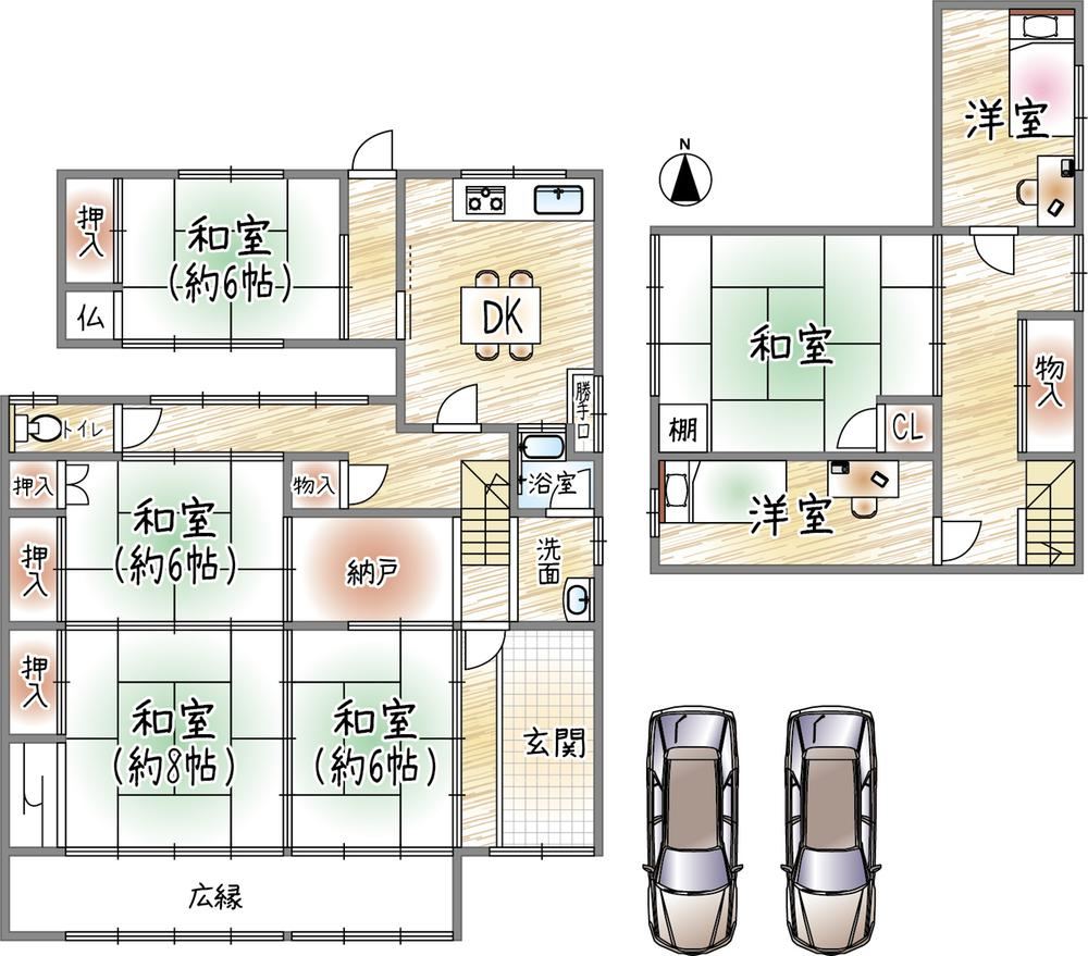 7DK+S house in Himeji, Hyogo - Photo 1