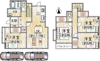 4LDK house in Kashiba