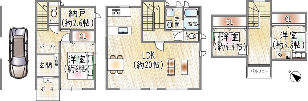 3LDK+S house in Takarazuka, Hyogo - Photo 1