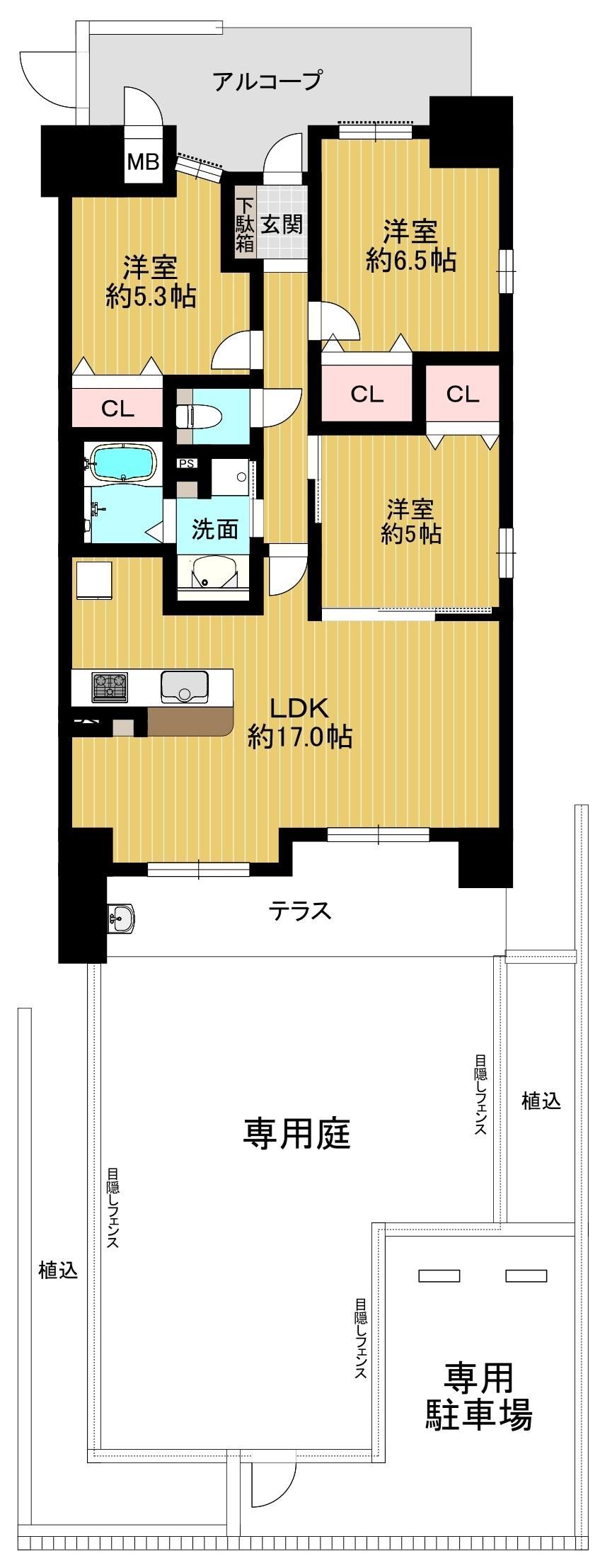 3LDK apartment in Yodogawa Ward, Osaka - Photo 1