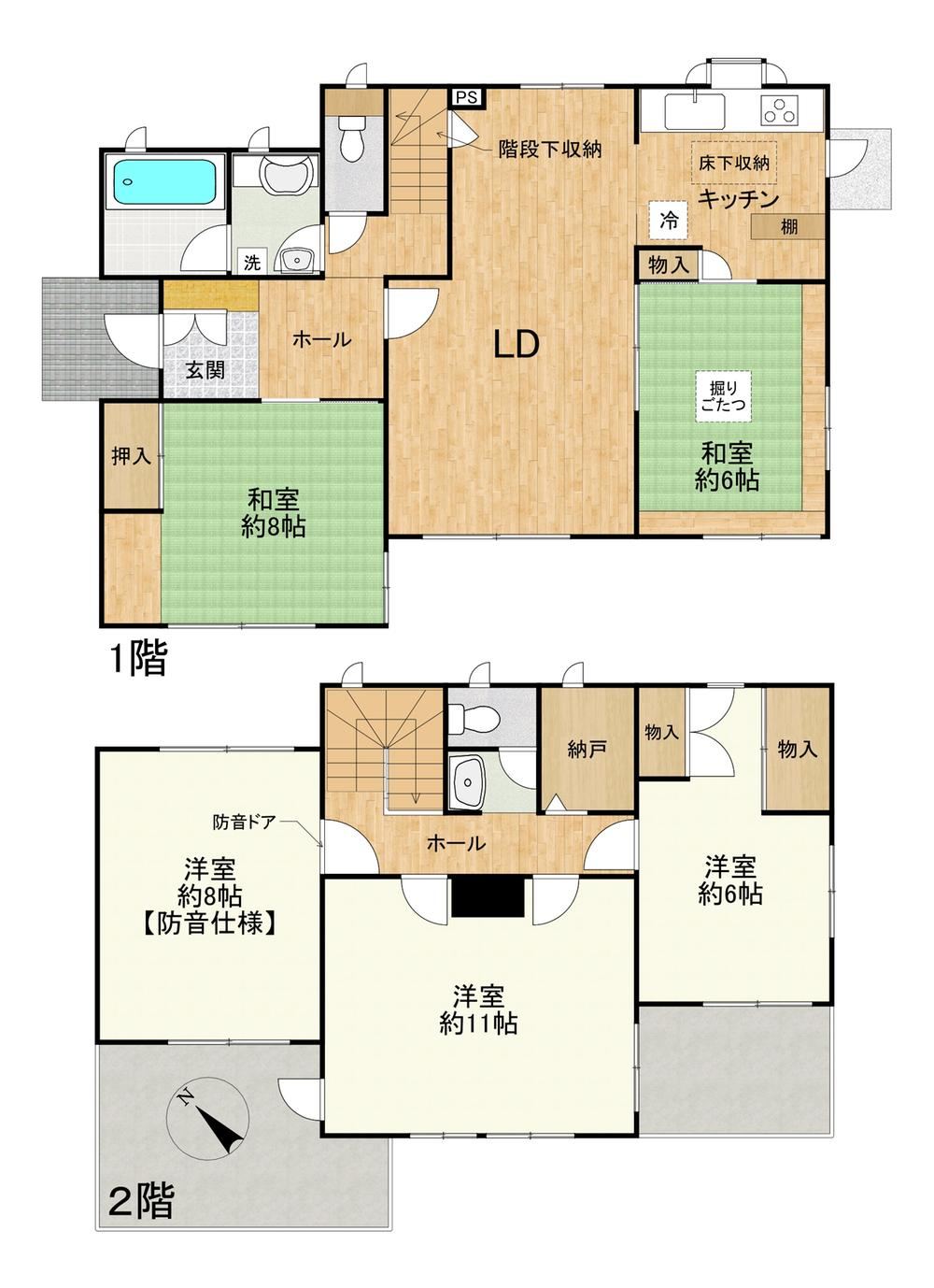 5LDK+S house in Iwatsuki Ward, Saitama - Photo 1