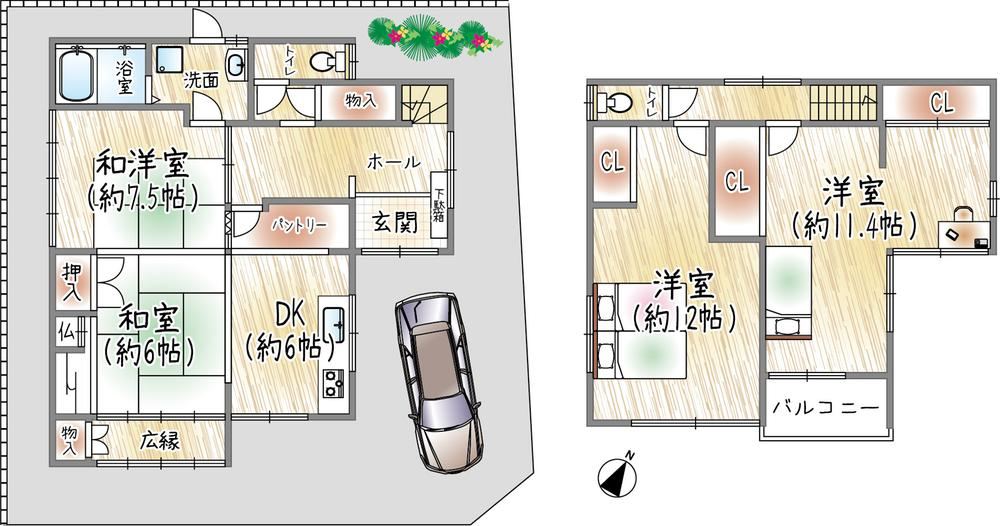 4DK house in Takarazuka, Hyogo - Photo 1