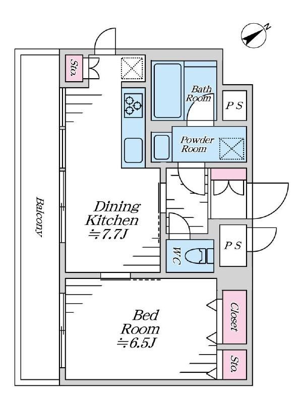 1DK apartment in Itabashi Ward, Tokyo - Photo 1