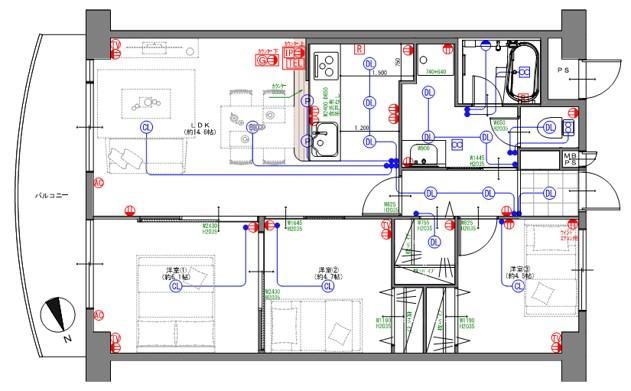 3LDK apartment in Fushimi Ward, Kyoto - Photo 1