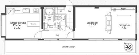 2LDK apartment in Shibuya Ward, Tokyo - Photo 1
