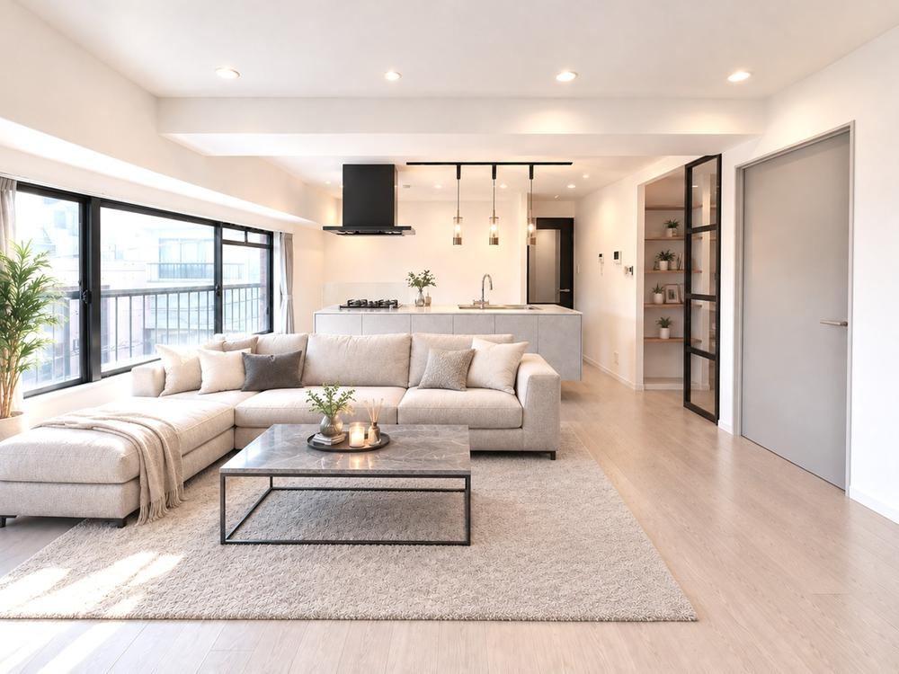 2LDK+S apartment in Nakano Ward, Tokyo - Photo 1