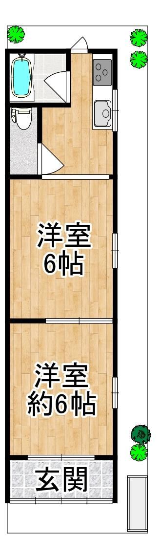 1LDK house in Higashiosaka, Osaka - Photo 1