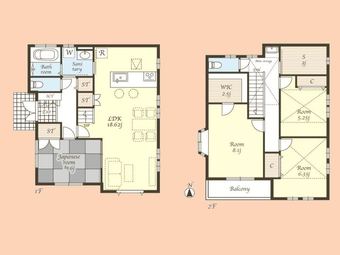 4LDK+S house in Yamato