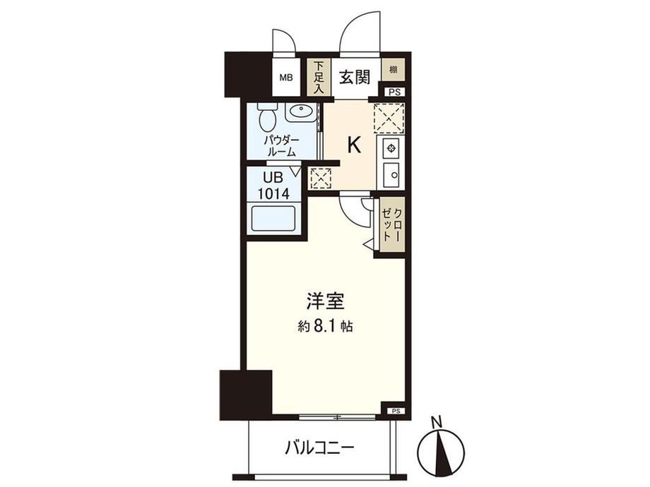 1K apartment in Chuo Ward, Osaka - Photo 1