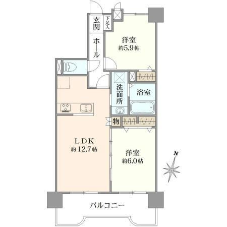 2LDK apartment in Katsushika Ward, Tokyo - Photo 1