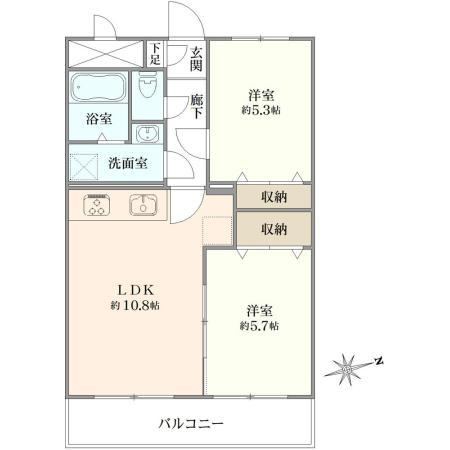 2LDK apartment in Kita Ward, Tokyo - Photo 1