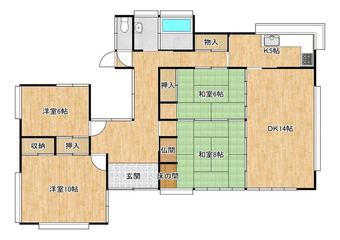 4LDK house in Tokai, Naka District