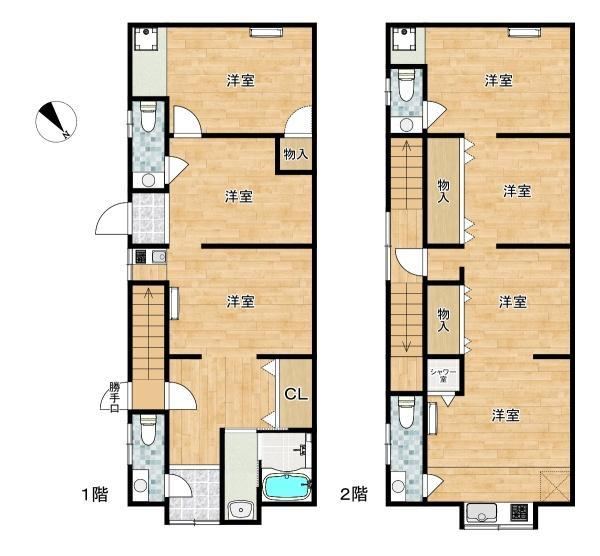 7K house in Yodogawa Ward, Osaka - Photo 1