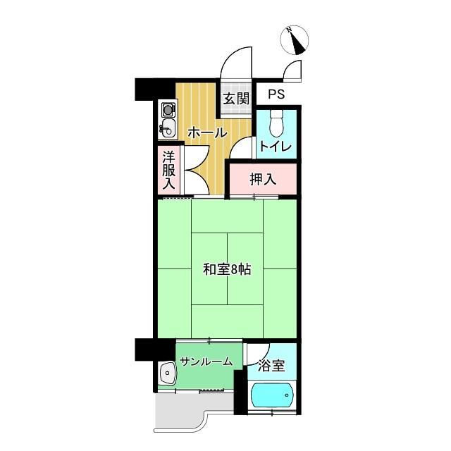 1K apartment in Hamana Ward, Hamamatsu, Shizuoka - Photo 1
