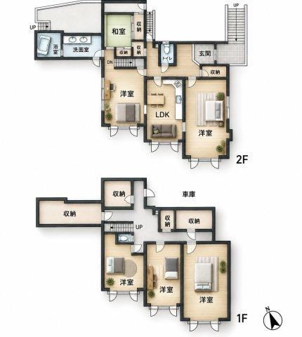 6LDK+S house in Tama Ward, Kawasaki, Kanagawa - Photo 1