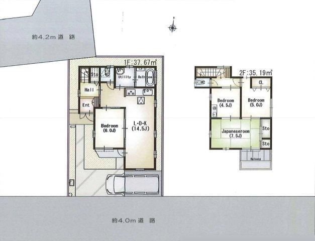 4LDK house in Kawagoe, Saitama - Photo 1
