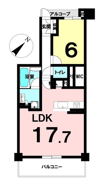 1LDK apartment in Sakai Ward, Sakai