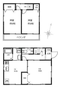 3DK house in Kawagoe, Saitama - Photo 1