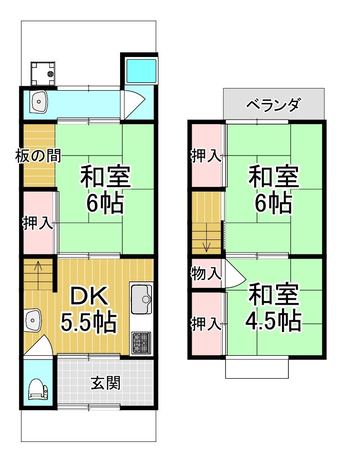 3DK house in Nagaokakyo