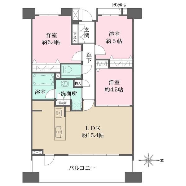 3LDK apartment in Tennoji Ward, Osaka - Photo 1