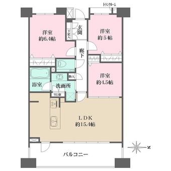 3LDK apartment in Tennoji Ward