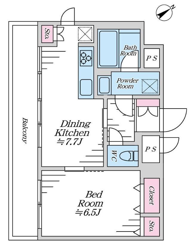 1DK apartment in Itabashi Ward, Tokyo - Photo 1