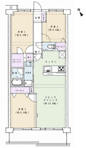3LDK apartment in Niiza