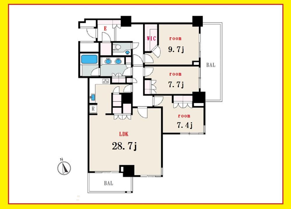 3LDK apartment in Shibuya Ward, Tokyo - Photo 1