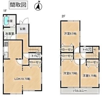 3LDK house in Kasukabe