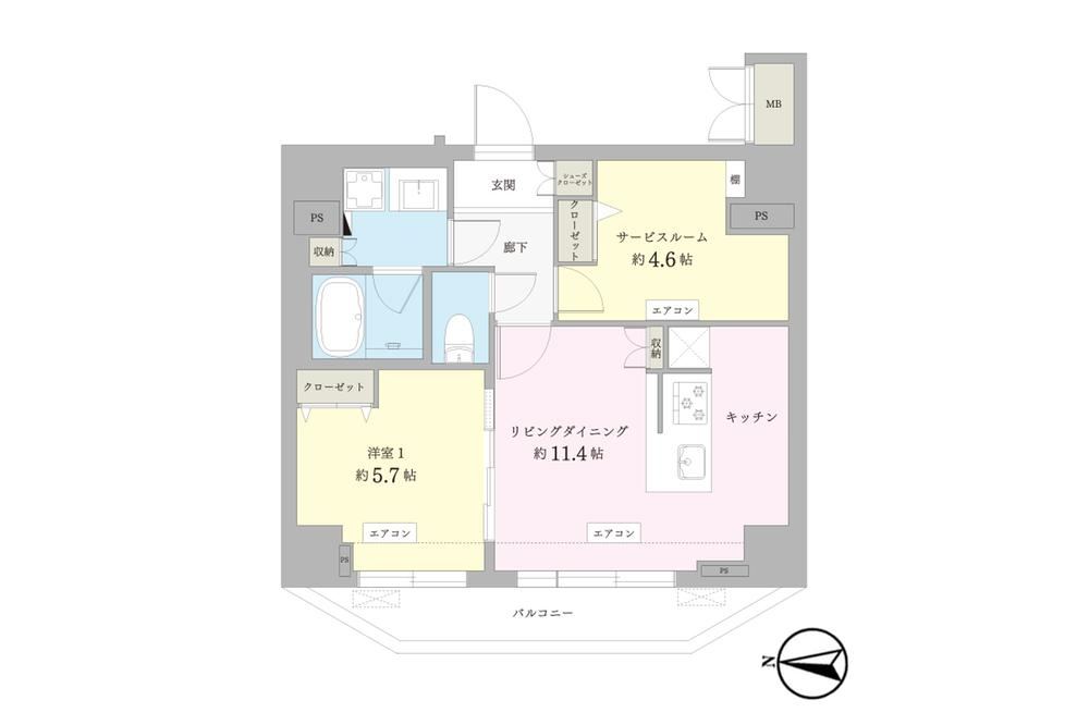 1LDK+S apartment in Taito Ward, Tokyo - Photo 1