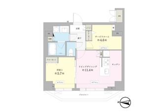 1LDK+S apartment in Taito Ward
