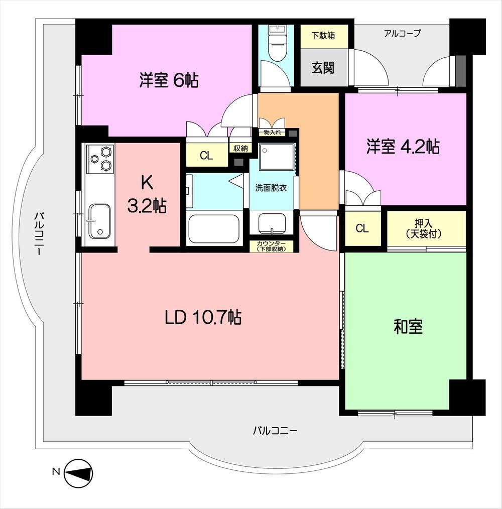 3LDK apartment in Edogawa Ward, Tokyo - Photo 1