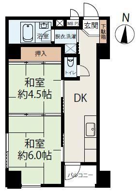 2DK apartment in Sumida Ward, Tokyo - Photo 1