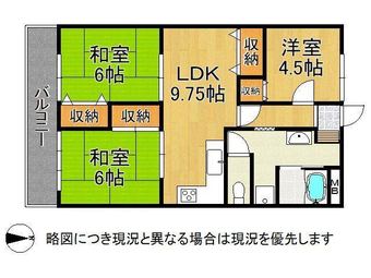 3DK apartment in Yamashina Ward