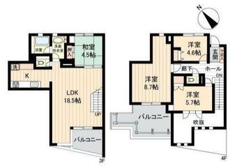 4LDK apartment in Chuo Ward, Hamamatsu
