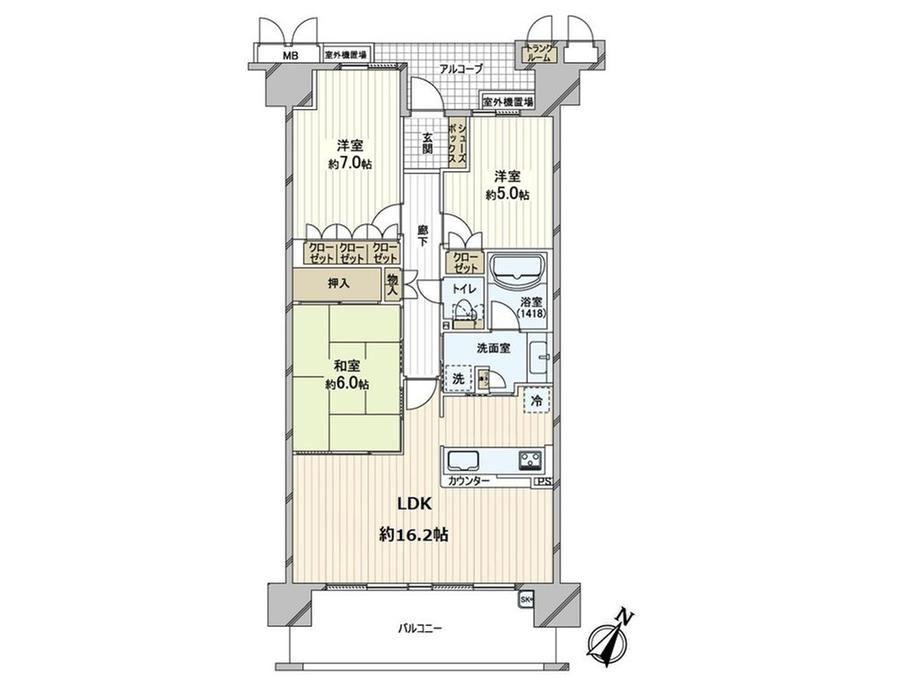 3LDK apartment in Toyonaka, Osaka - Photo 1
