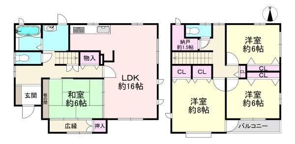 4LDK+S house in Kashihara, Nara - Photo 1