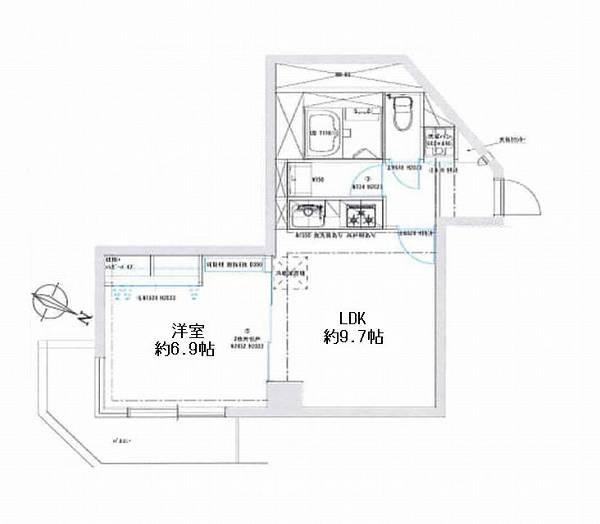 1LDK apartment in Minato Ward, Tokyo - Photo 1
