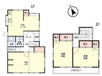 3LDK house in Kazo