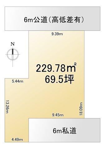 plot of land in Higashi Ward