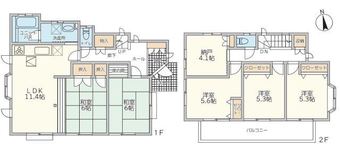 5LDK+S house in Atsugi