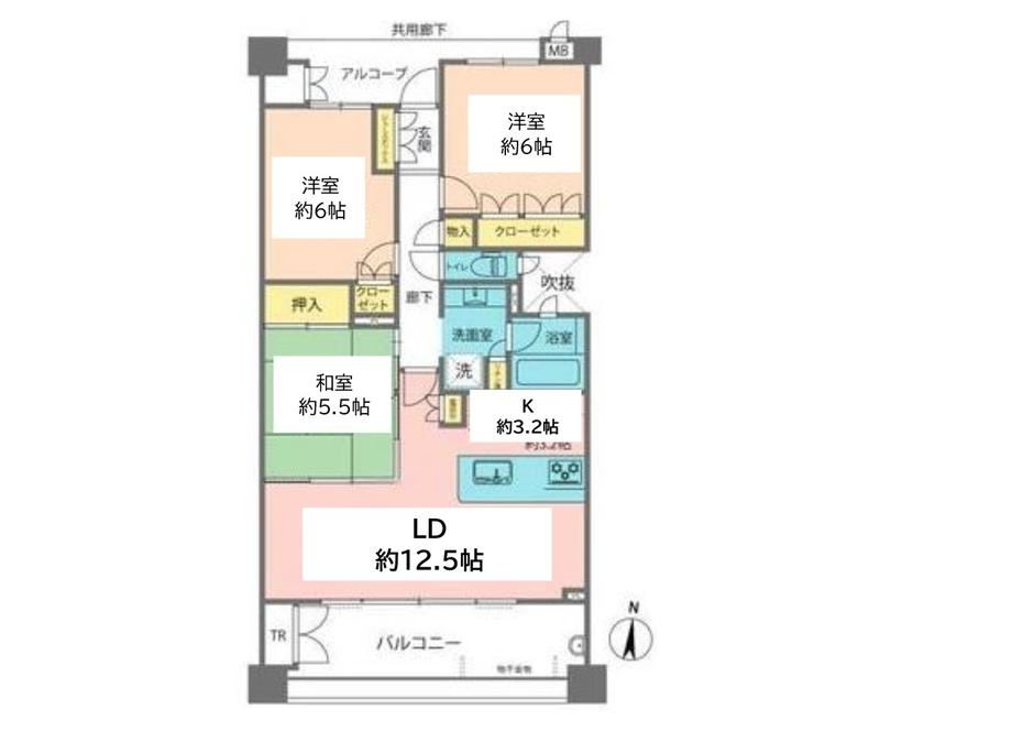 3LDK apartment in Kawaguchi, Saitama - Photo 1