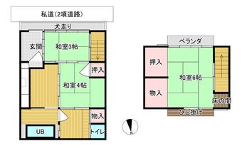 3K house in Kamigyo Ward
